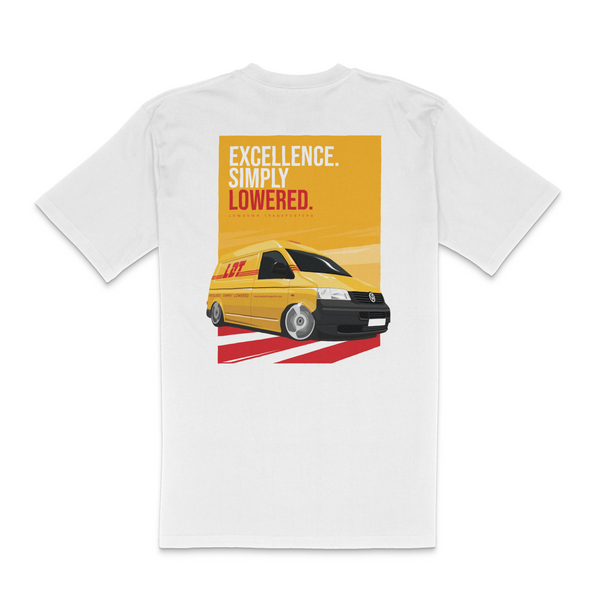 Simply lowered tee